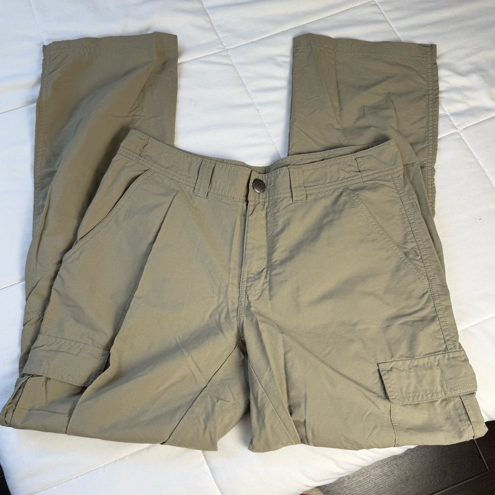 Columbia Omni-Shield Cargo Pants Khaki Size‎ 32W Outerwear Men’s
